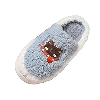 Soft Sole Slippers for Men Indoor And Outdoor Fashion Cartoon And Comfortable Flat Bottom Non Bunny Slippers Men