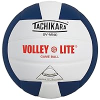 Tachikara SVMNC Volley Lite volleyball (Black/White)