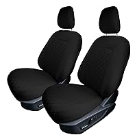 FH Group Custom Fit Neoprene Seat Covers for 2021-2024 Ford Bronco Sport with Water Resistant Neosupreme Insert - Front Set Black