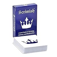 Scrimish Card Game - Strategy Games for Two Players Including Adults, Teens, Kids and Families That is Easy to Learn for Party or Travel