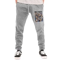 Gorilla Biscuits Mens Fashion Baggy Sweatpants Lightweight Workout Casual Athletic Pants Open Bottom Joggers