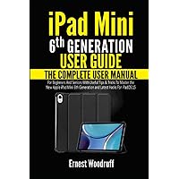 iPad Mini 6th Generation User Guide: The Complete User Manual for Beginners and Seniors with Useful Tips & Tricks to Master the New Apple iPad Mini 6th Generation and Latest Hacks for iPadOS 15 iPad Mini 6th Generation User Guide: The Complete User Manual for Beginners and Seniors with Useful Tips & Tricks to Master the New Apple iPad Mini 6th Generation and Latest Hacks for iPadOS 15 Paperback Kindle Hardcover