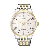 Citizen Men's NH8354-58A Silver Stainless-Steel Japanese Automatic Dress Watch