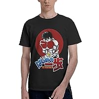 Anime Hajime No Ippo T Shirt Boy's Summer Manga Round Neck Shirts Casual Short Sleeves Tee