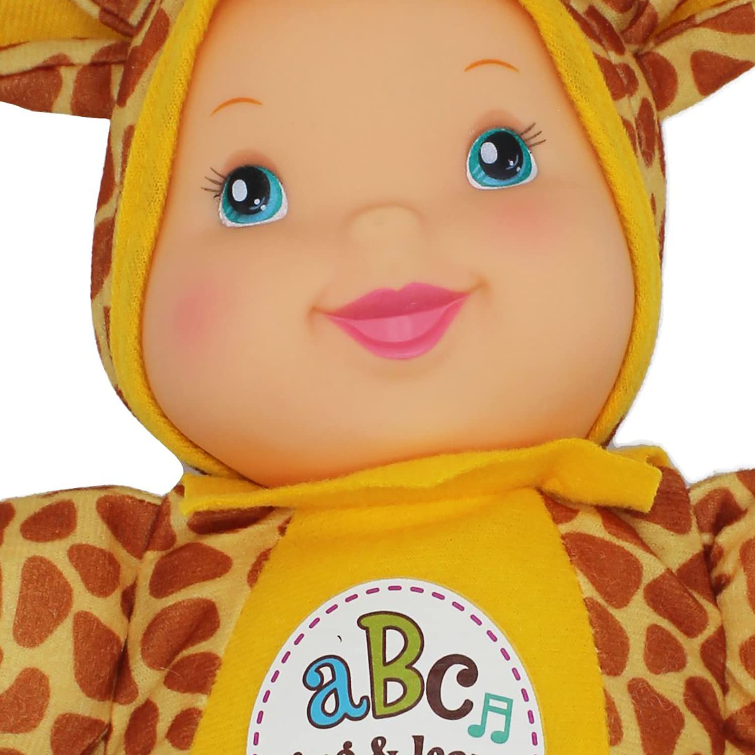 Baby's First First Sing & Learn 11' Doll, Elephant, Sings ABCs & 123s, Machine Washable, Lifelike Features, for Ages 0+
