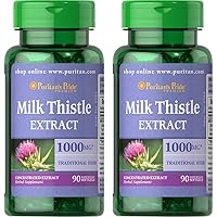 Milk Thistle 90 Count (Pack of 2)