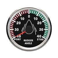 ELING Waterproof Rudder Angle Indicator Gauge Meter 0-190ohm 3-3/8