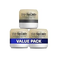 Dry Shampoo - Tap Secret Trio Gift set, With Black Ginseng, Non-aerosol, Benzene-free,Powder, Fuller Looking Hair, No White Cast, Kbeauty, 3 Count, 0.81Oz