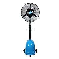 26-Inch Mist Fan for Yard, Outdoor Shops, Squares, Carnival Venues, and Large Area Cooling (220-240volts-26 inches -300W)