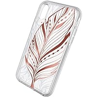 Gear4 Victoria Protective Fashion Case with Advanced Impact Protection [ Protected by D3O ], Slim, Stylish Design for iPhone XR (Tribal Leaf)