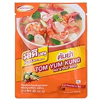 RosDee menu, Tom Yum Kung Powder, Authentic Thai Spicy Taste 60g X 3 Packs