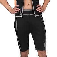 Men's Sauna Sweat Suit Shorts for Exercise and Heat Training, Neoprene