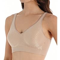 Bali Women's Comfort Revolution Wireless Bra, Full-Coverage Wirefree T-Shirt Bra, DF3484