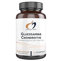Designs for Health Glucosamine Chondroitin - Glucosamine Sulfate + Chondroitin Sulfate Supplement - Supports Healthy Joint Function (120 Capsules)