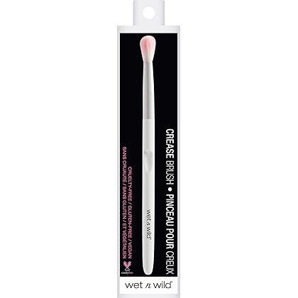 wet n wild Crease Brush, Eyeshadow Blending Brush, Precision Application, Ergonomic Handle