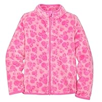 Disney Minnie Mouse Pink Zip Fleece Jacket for Kids - Multi