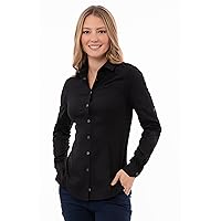 Chef Works Women's Seville Shirt with Mesh Panels
