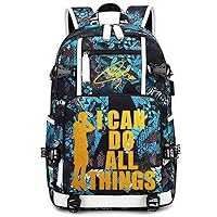 Basketball Player Curry Multifunction Backpack Travel Backpack Fans Bag For Men Women (Style 15)
