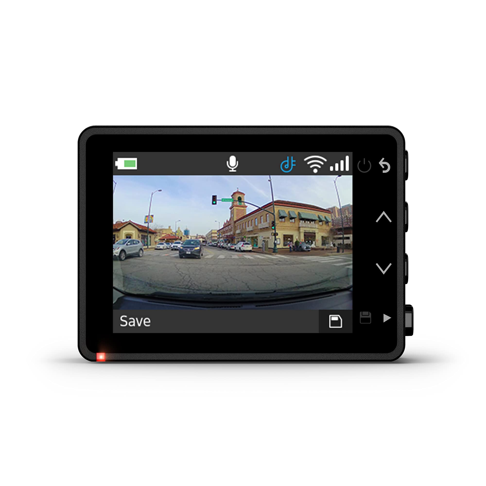 Garmin Dash Cam 57, 1440p and 140-degree FOV, Monitor Your Vehicle While Away w/ New Connected Features, Voice Control, Compact and Discreet, Includes Memory Card