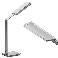 LEPOWER Bright LED Desk Lamp - 900LM 24W Touch Control Desk Light with Dual USB Charging Ports, Eye-Caring Table Light with 50 Dimmable Lighting Modes & 3 Modes Timer for Home, Office, Study, Dorm