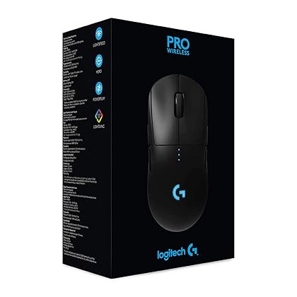 Logitech G Pro Wireless Gaming Mouse with Esports Grade Performance, Black