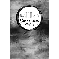 Singapore Lined Notebook: Blank Journal Diary Singapore Lined Notebook: Blank Journal Diary Paperback