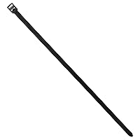 Panduit PRT5EH-C0 Cable Tie, Releasable, Extra-Heavy, Weather Resistant Nylon 6.6, 20.1-Inch Length, Black (100-Pack)