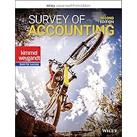 Survey of Accounting Survey of Accounting Loose Leaf eTextbook