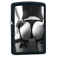 Lighter, Midnight Girl Collection - View from Behind #1, Black Matte 75048