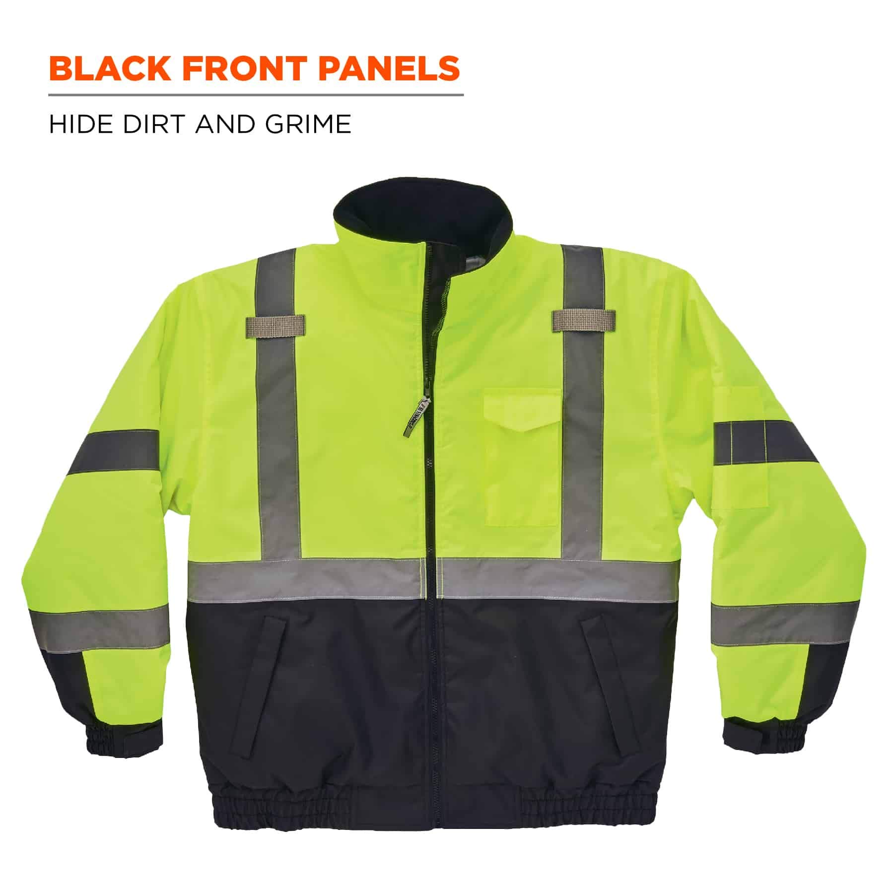 Ergodyne Standard Hi Vis Bomber Safety Jacket