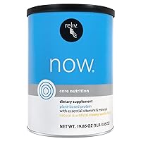 Now® with Soy - 7 Grams of Heart-Healthy, Plant-Based Protein Powder Shake. Contains High Levels of Vitamins and Minerals. Dairy Free, Gluten Free, Creamy Vanilla Flavor - 19.85 oz. 30 Servings