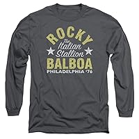Rocky Long Sleeve T-Shirt Italian Stallion 1976 Charcoal Tee