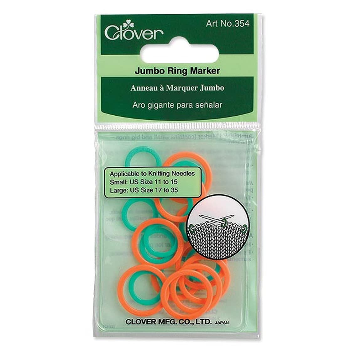 Clover Jumbo Ring Markers