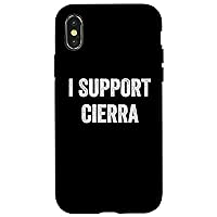 iPhone X/XS I Support Cierra, Cierra Supporter Case