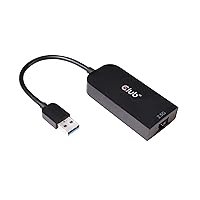 Club 3D CAC-1420 USB 3.2 Gen1 Type C to RJ45 2.5Gbps Adapter M/F
