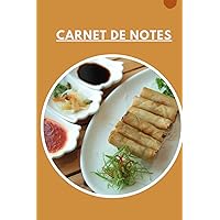 Carnet de notes cuisine chinoise (French Edition)