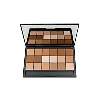 Vincent Kehoe 18 Part Foundation/Concealer Palette #11, HD Look, Perfect Finish, Professional Makeup for Movies, Theater or Everyday Use