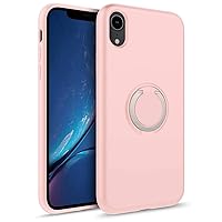 ZIZO Revolve Series for iPhone XR Case with Built in 360 Ring Holder Magnetic Mount and Kickstand Rose Quartz