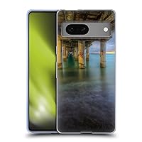 Officially Licensed Celebrate Life Gallery Calm Seas Beaches 2 Soft Gel Case Compatible with Google Pixel 7