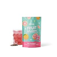 Spärkel Fruit Infusions Natural Water Enhancer, Pink Grapefruit - Subtle Taste, Real Flavor - 3 Calories - 20 Sachets/Servings