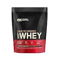 Optimum Nutrition Gold Standard 100% Whey Protein Powder, Double Rich Chocolate (1 lb.), Package may vary