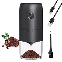 Hermolante Herb Grinder Spice Grinder, 200 w Herb Grinder with  Stainless Steel Blade and Cleaning Brush, Compact Size Electric Grinder for  Herbs and Spices - 5.11in (Black): Home & Kitchen