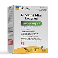 Health Nicotine Mini Lozenge, Reduce Cravings and Stop Smoking with a Replacement Therapy, Mint Flavor (4mg - 72 Count)