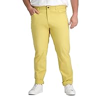 Kenneth Cole REACTION Men's Flex Waist Slim Fit 5 Pocket Casual Pant-Regular and Big and Tall