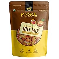 EAT Anytime Healthy Trail Mix with Papaya & eapple - Dry Fruit, Tropical Fruits & Nuts, 200g