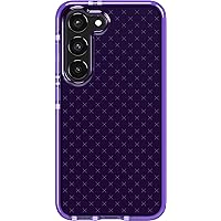 tech21 Evo Check for Samsung Galaxy S23 - Digi Purple 16ft Drop Protecion Shockproof Shock-Resistant and Scratch-Resistant Phone Case