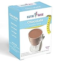 Chocolate Instant Drink | Weight Loss Formula | Chocolate | 15g Protein, KETO-Friendly, Gluten Free, 80 Calorie, 2g Sugar, 2g Net-Carb (7ct)