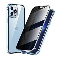 Boothcosly Phone Case, Boothcosly Magnetic Privacy Phone Case, Boothcosly for iPhone Magnetic Privacy Case, Boothcosly Magnetic for iPhone Case for iPhone 15 14 13 12 11 Pro Max (Blue,13 MINI)