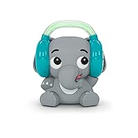 Baby Einstein Earl The Elephant Bluetooth Soother Sound Machine, Stream Music + Night Light, Infant to Toddler