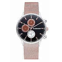 Radiant Makers Mens Analog Quartz Watch with Stainless Steel Bracelet RA601704